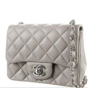 Brand new mini Chanel classic square bag!